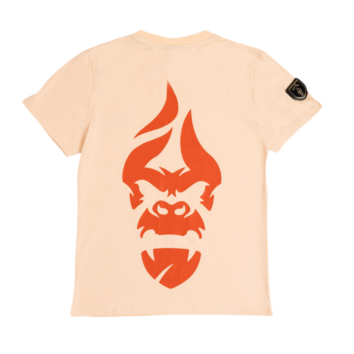 All Natural Ape The Don Tee- Nude/ Burnt Orange