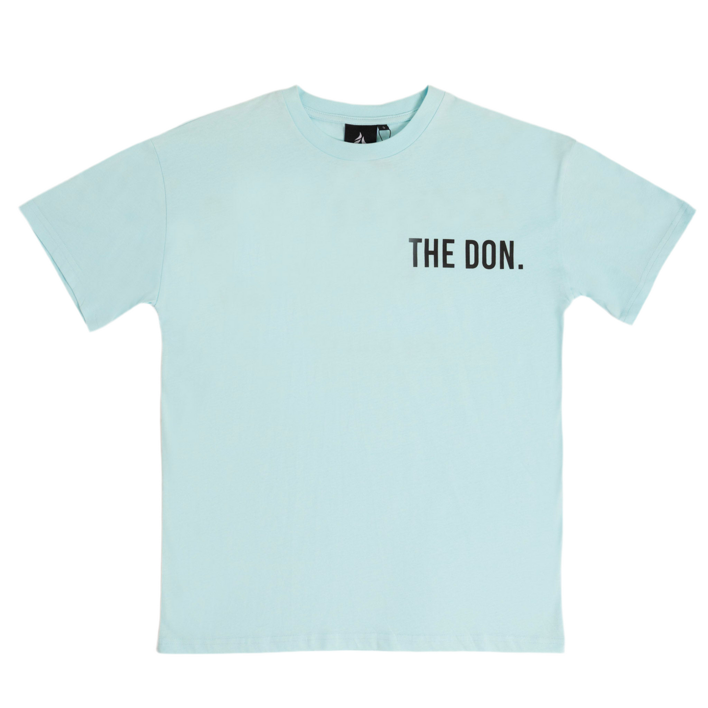 All Natural Ape The Don Tee Shirt Sky Blue/ Black
