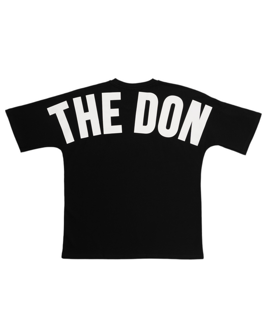 All Natural Ape The Don Oversized Tee- Black/ White