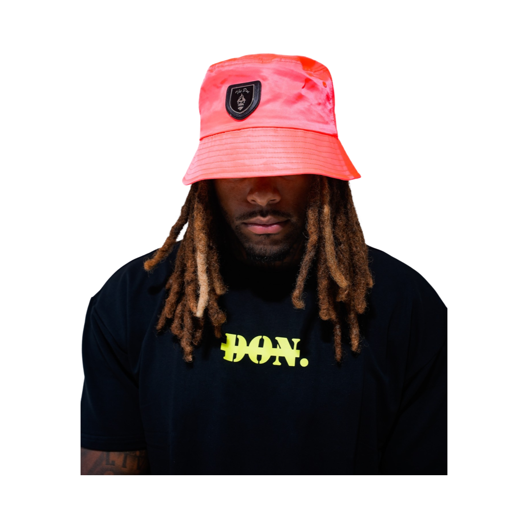 All Natural Ape The Don Bucket Hat- Watermelon Pink
