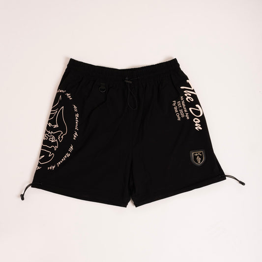 All Natural Ape The Don Jet Shorts Black