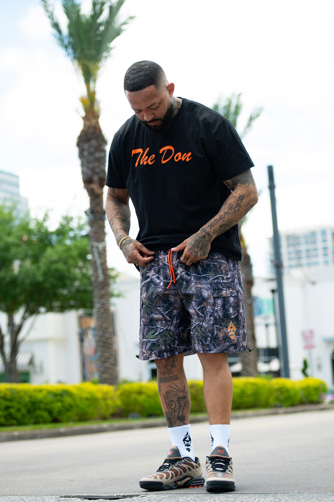 All Natural Ape The Don Shorts- Camo