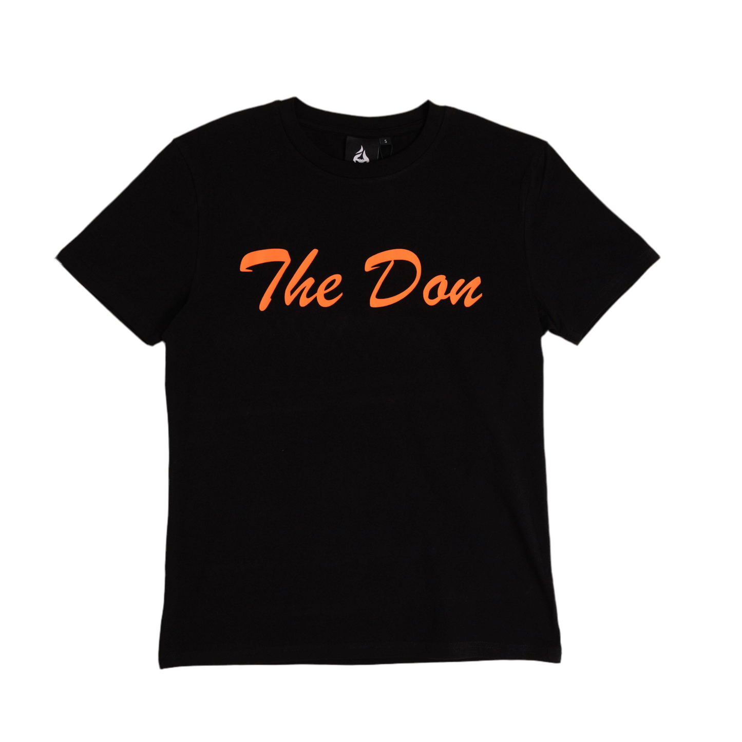 All Natural Ape The Don Tee Shirt  Black/Fluorescent Orange