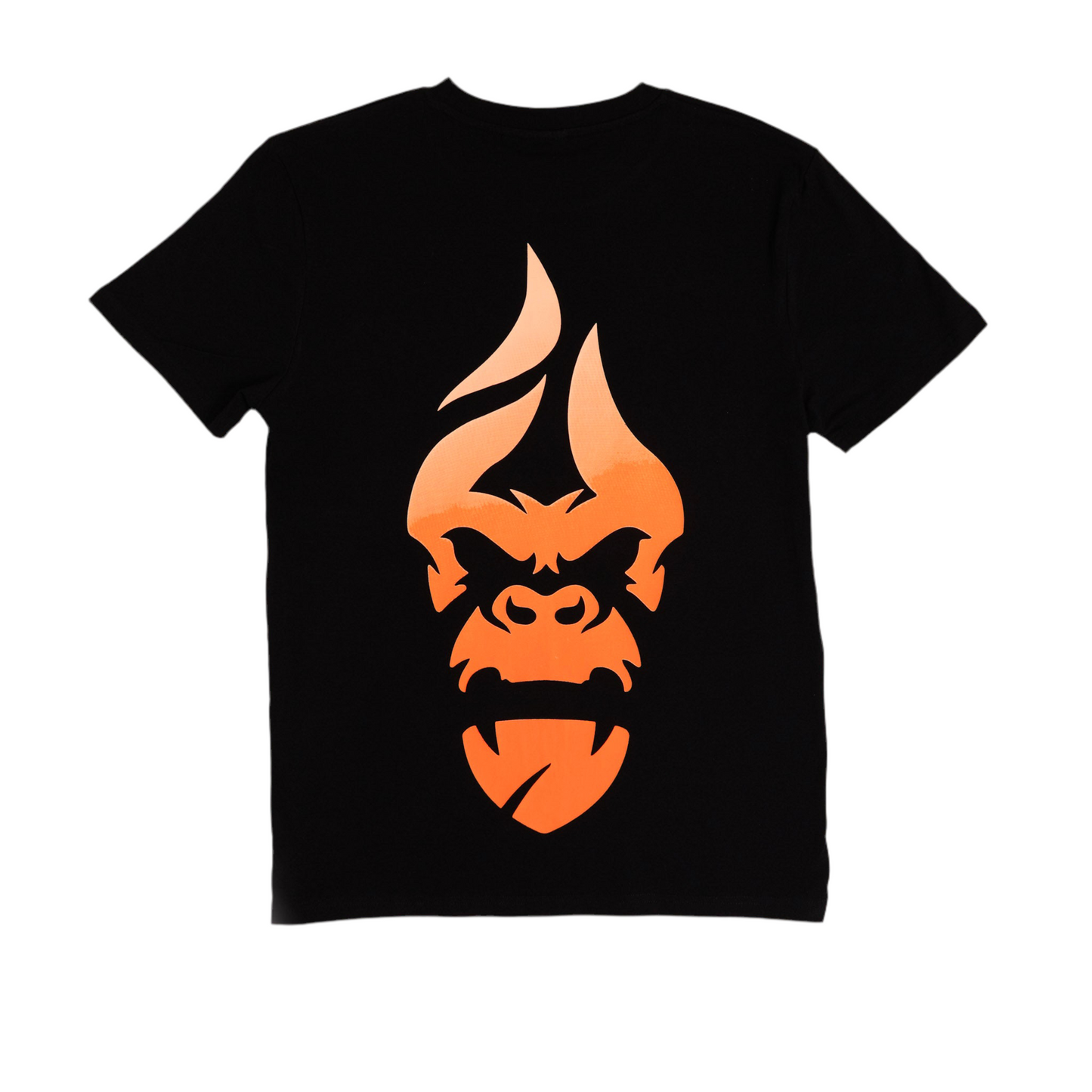All Natural Ape The Don Tee Shirt  Black/Fluorescent Orange