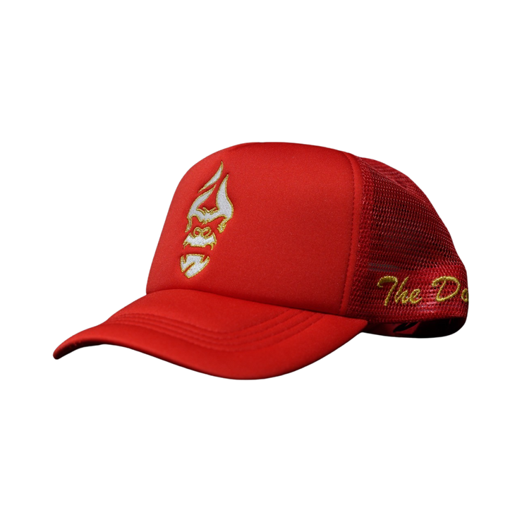 Satin Red Championship Trucker Hat