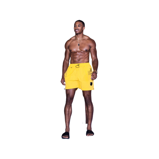 The Don Sol Shorts- Mustard Yellow