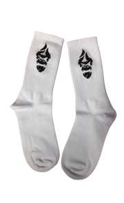 The Don Socks (White/ Black)