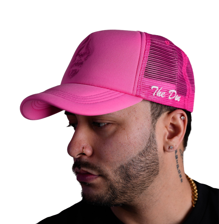 Triple Pink Trucker Hat
